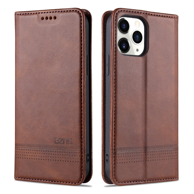 For iPhone 13 mini AZNS Magnetic Calf Texture Horizontal Flip Leather Case with Card Slots & Holder & Wallet