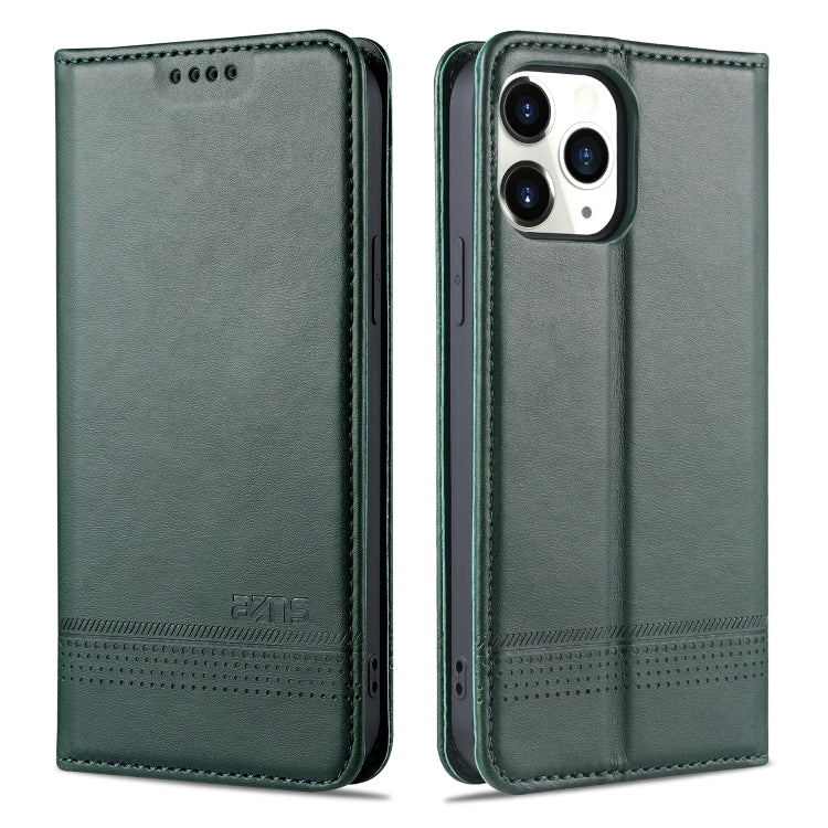 For iPhone 13 mini AZNS Magnetic Calf Texture Horizontal Flip Leather Case with Card Slots & Holder & Wallet