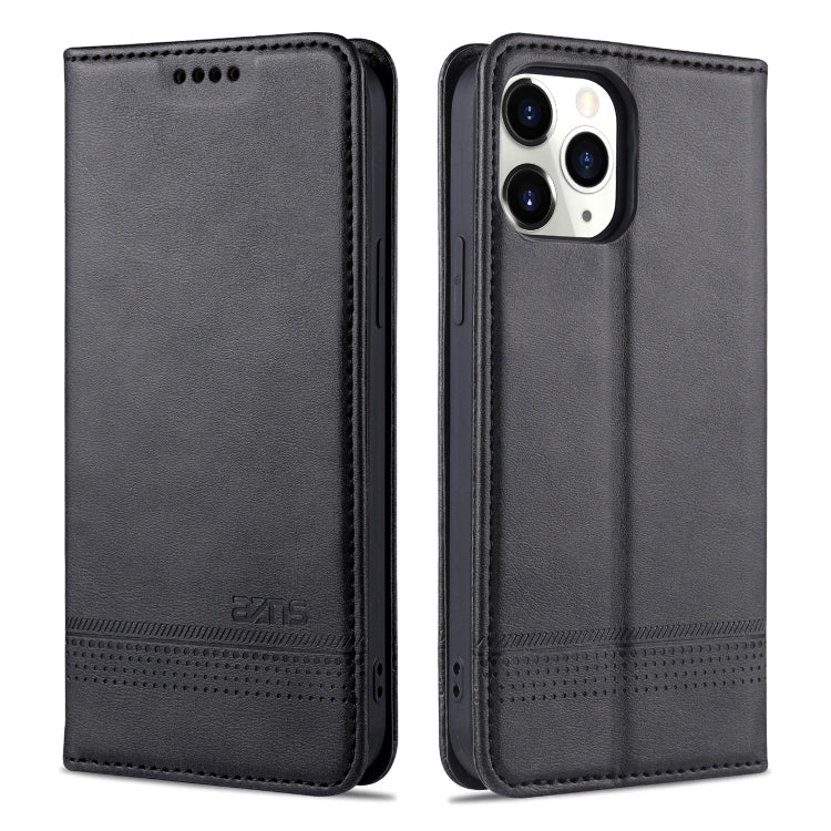 For iPhone 13 mini AZNS Magnetic Calf Texture Horizontal Flip Leather Case with Card Slots & Holder & Wallet