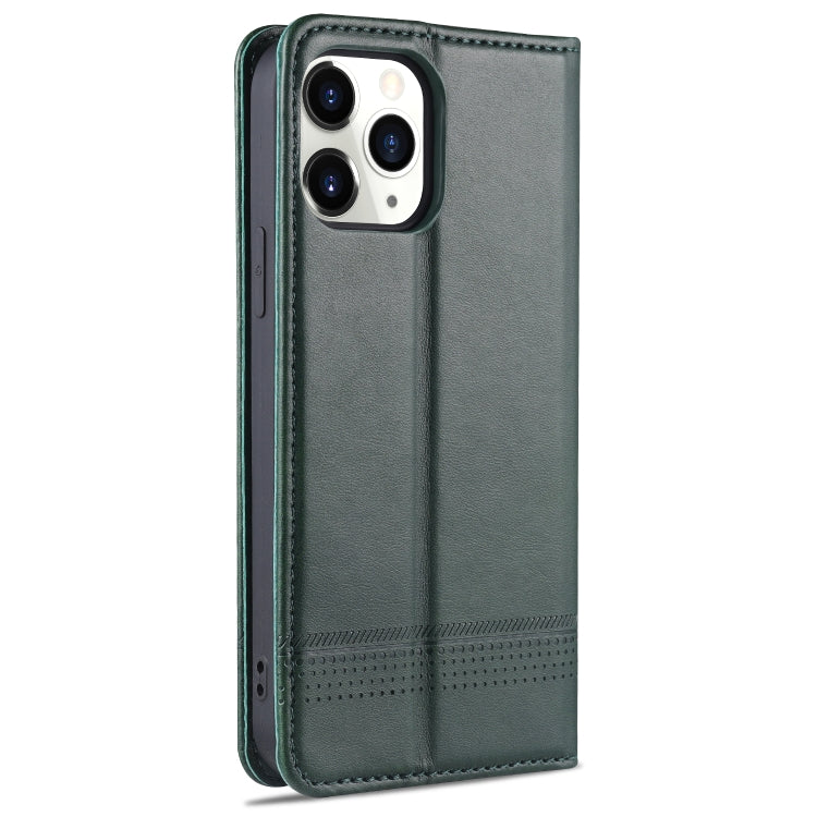 For iPhone 13 AZNS Magnetic Calf Texture Horizontal Flip Leather Case with Card Slots & Holder & Wallet