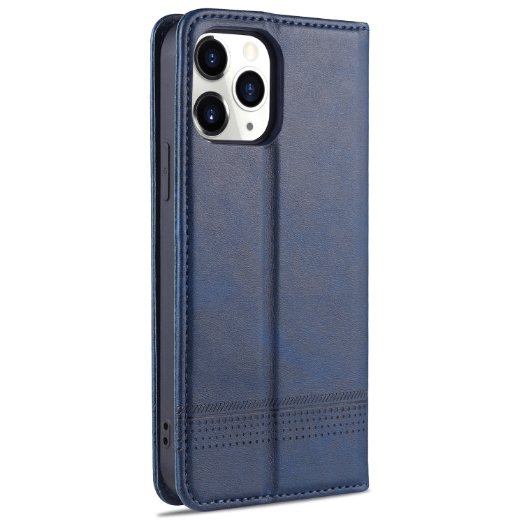 For iPhone 13 Pro AZNS Magnetic Calf Texture Horizontal Flip Leather Case with Card Slots & Holder & Wallet