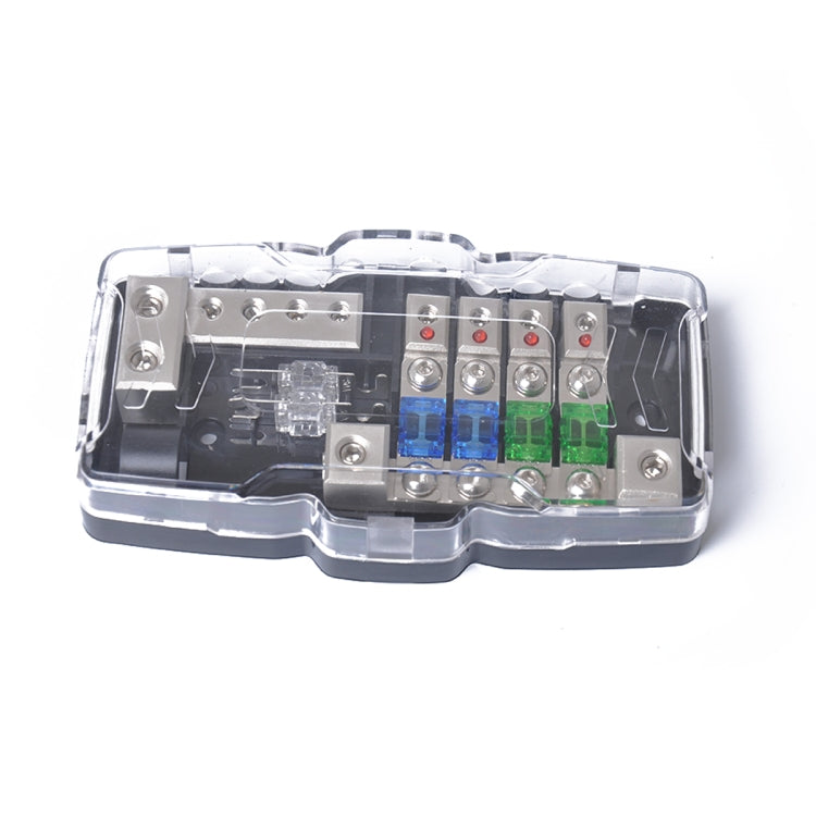 A0529 Multi-functional LED Car Audio Stereo Mini ANL Fuse Box with Wrench