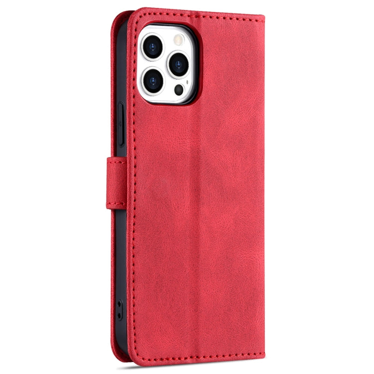 For iPhone 13 mini AZNS Dream Second Generation Skin Feel PU+TPU Horizontal Flip Leather Case with Holder & Card Slots & Wallet