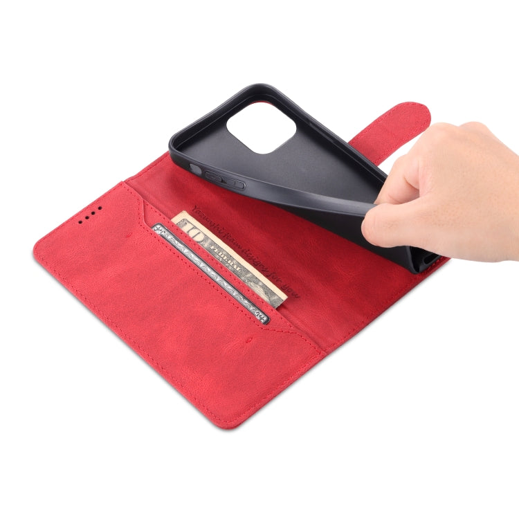 For iPhone 13 mini AZNS Dream Second Generation Skin Feel PU+TPU Horizontal Flip Leather Case with Holder & Card Slots & Wallet