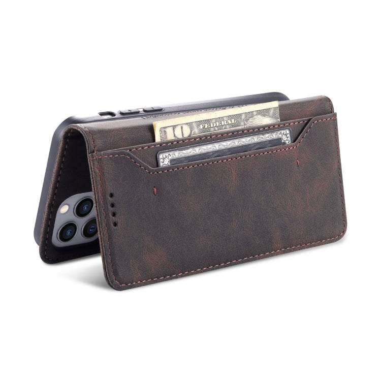 For iPhone 13 mini AZNS Dream Second Generation Skin Feel PU+TPU Horizontal Flip Leather Case with Holder & Card Slots & Wallet