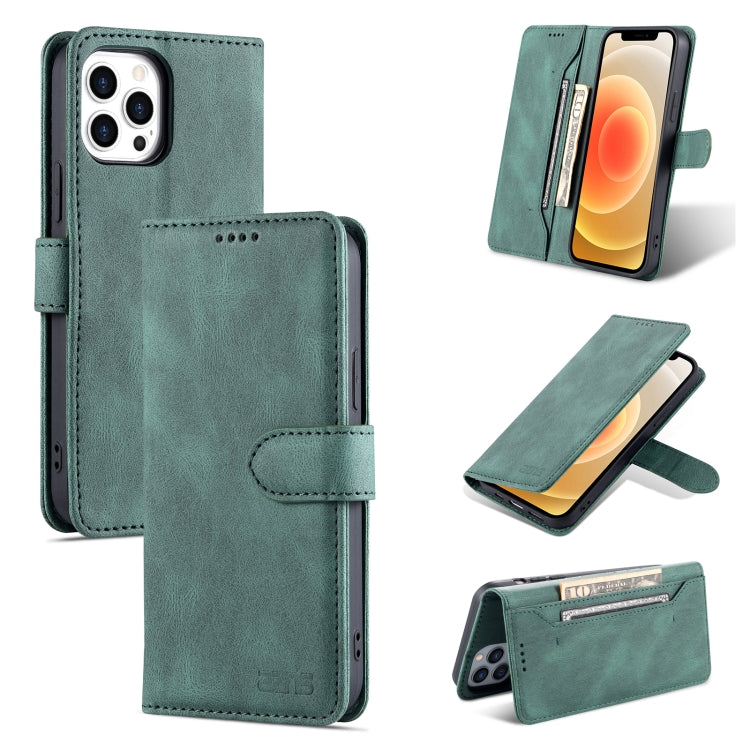 For iPhone 13 AZNS Dream Second Generation Skin Feel PU+TPU Horizontal Flip Leather Case with Holder & Card Slots & Wallet