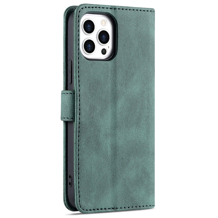 For iPhone 13 AZNS Dream Second Generation Skin Feel PU+TPU Horizontal Flip Leather Case with Holder & Card Slots & Wallet