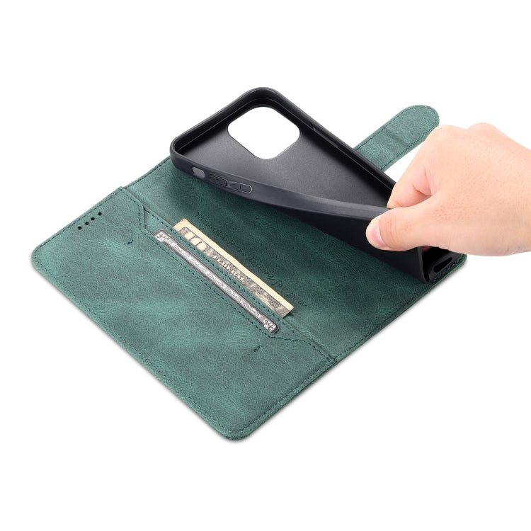 For iPhone 13 AZNS Dream Second Generation Skin Feel PU+TPU Horizontal Flip Leather Case with Holder & Card Slots & Wallet