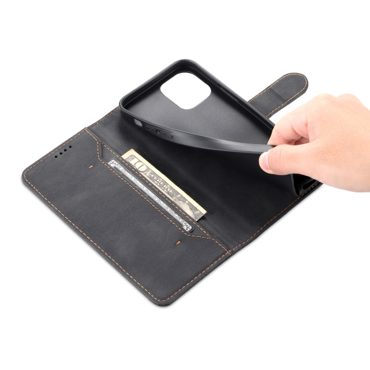 For iPhone 13 AZNS Dream Second Generation Skin Feel PU+TPU Horizontal Flip Leather Case with Holder & Card Slots & Wallet