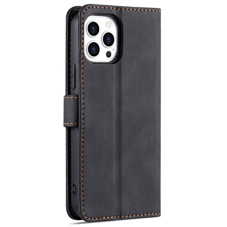 For iPhone 13 Pro AZNS Dream Second Generation Skin Feel PU+TPU Horizontal Flip Leather Case with Holder & Card Slots & Wallet