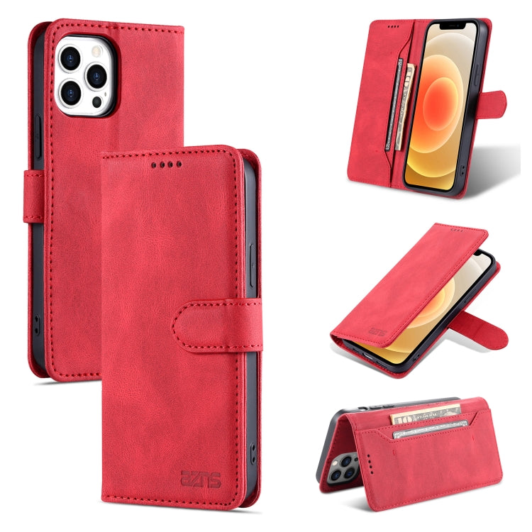 For iPhone 13 Pro Max AZNS Dream Second Generation Skin Feel PU+TPU Horizontal Flip Leather Case with Holder & Card Slots & Wallet