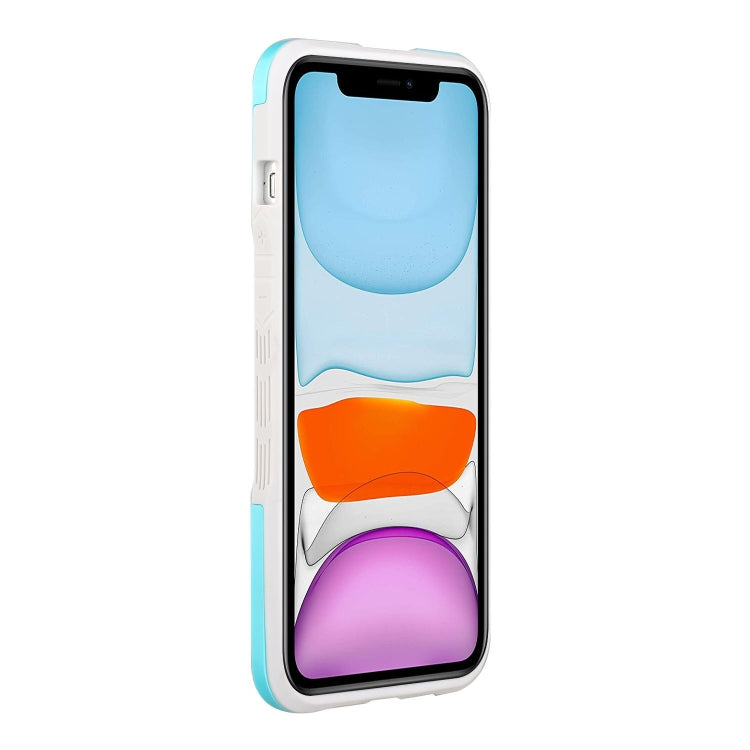 For iPhone 13 mini TPU + PC + Acrylic 3 in 1 Shockproof Protective Case
