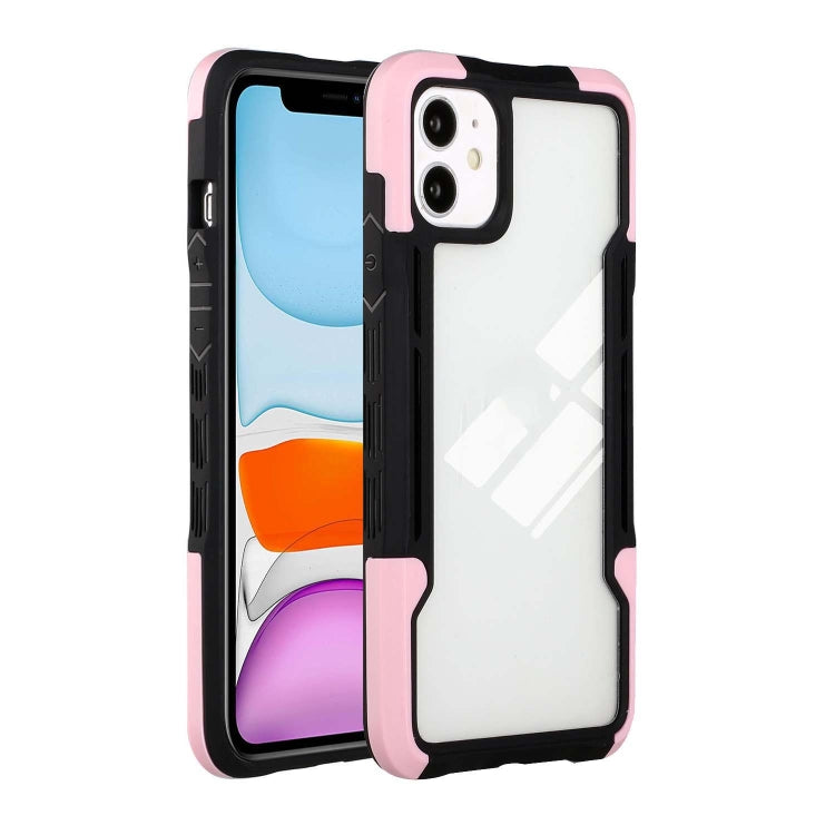 For iPhone 13 mini TPU + PC + Acrylic 3 in 1 Shockproof Protective Case