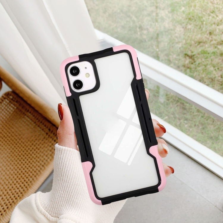 For iPhone 13 mini TPU + PC + Acrylic 3 in 1 Shockproof Protective Case