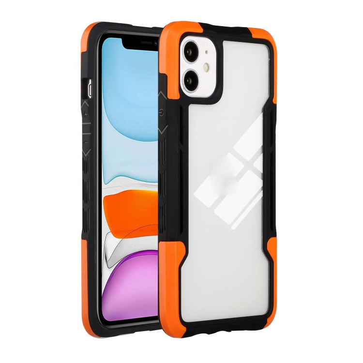 For iPhone 13 mini TPU + PC + Acrylic 3 in 1 Shockproof Protective Case