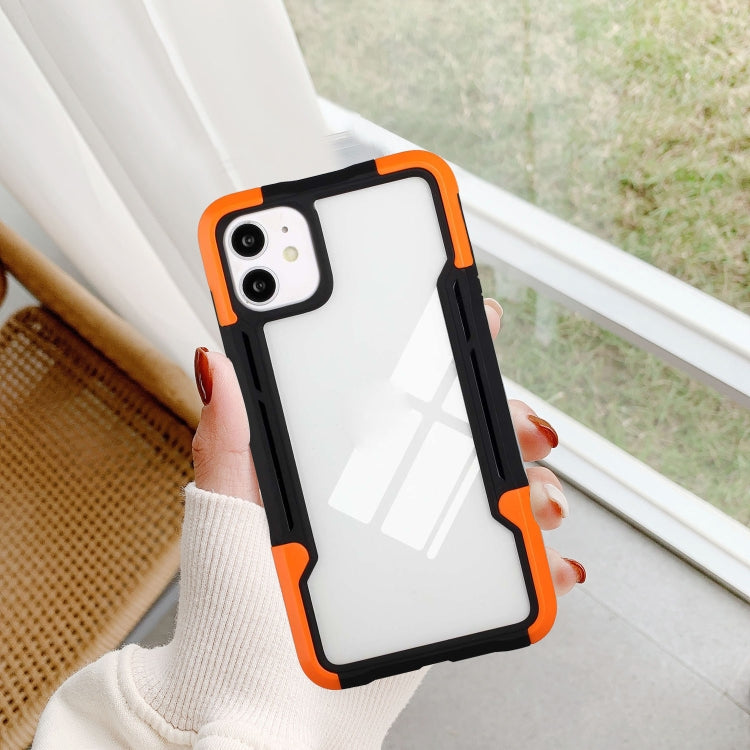 For iPhone 13 mini TPU + PC + Acrylic 3 in 1 Shockproof Protective Case