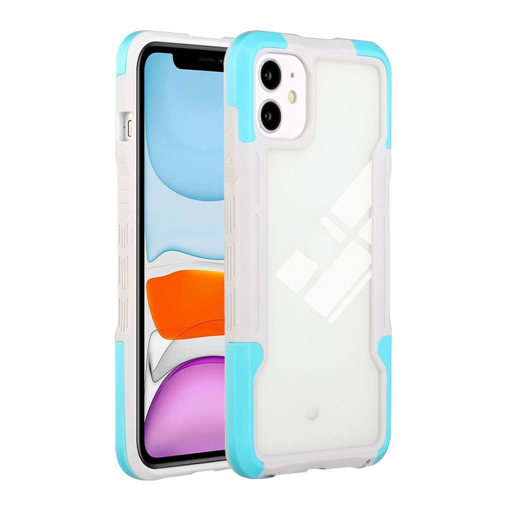 For iPhone 13 TPU + PC + Acrylic 3 in 1 Shockproof Protective Case