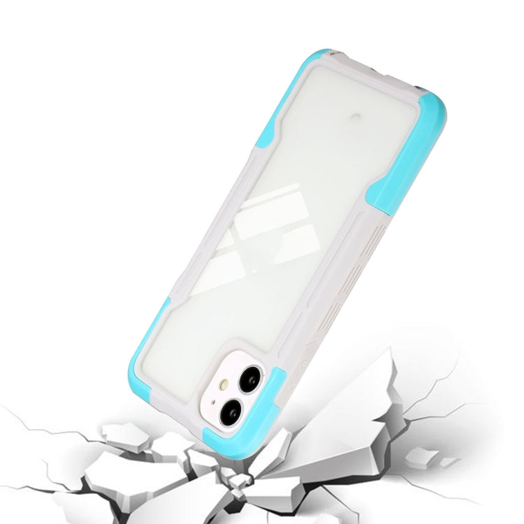 For iPhone 13 TPU + PC + Acrylic 3 in 1 Shockproof Protective Case