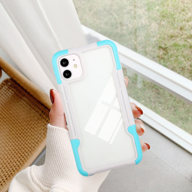 For iPhone 13 TPU + PC + Acrylic 3 in 1 Shockproof Protective Case