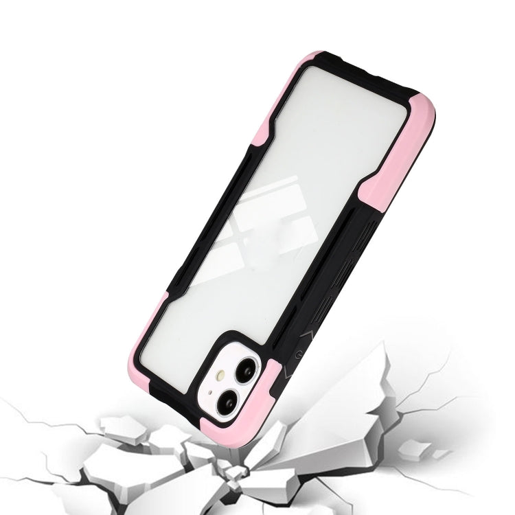For iPhone 13 TPU + PC + Acrylic 3 in 1 Shockproof Protective Case