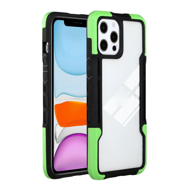 For iPhone 13 Pro Max TPU + PC + Acrylic 3 in 1 Shockproof Protective Case