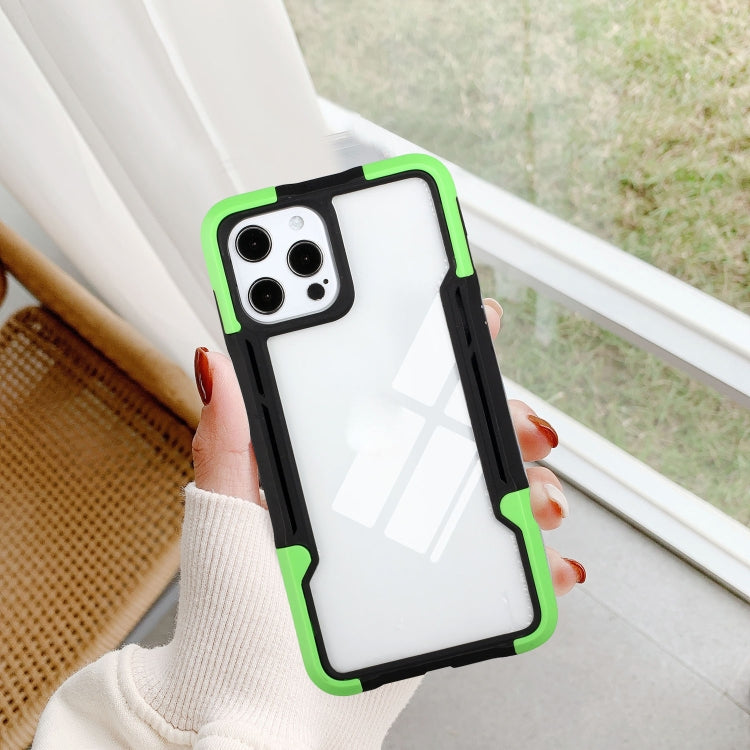 For iPhone 13 Pro Max TPU + PC + Acrylic 3 in 1 Shockproof Protective Case