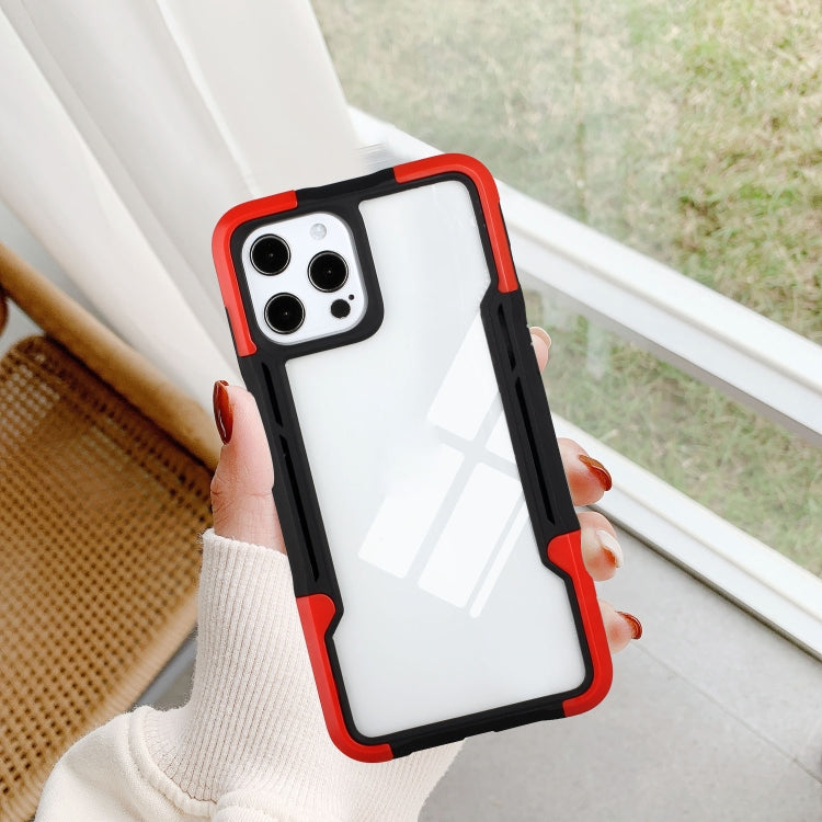 For iPhone 13 Pro Max TPU + PC + Acrylic 3 in 1 Shockproof Protective Case