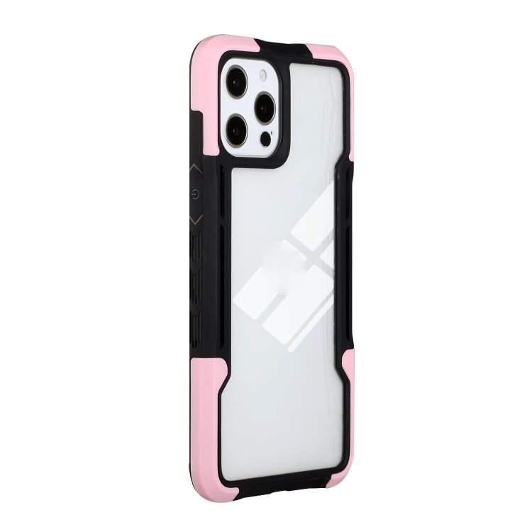 For iPhone 13 Pro Max TPU + PC + Acrylic 3 in 1 Shockproof Protective Case