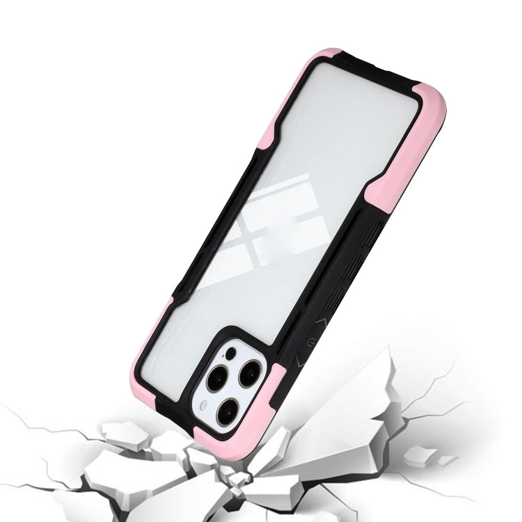 For iPhone 13 Pro Max TPU + PC + Acrylic 3 in 1 Shockproof Protective Case
