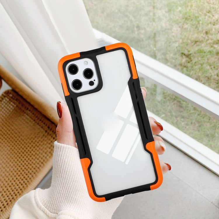 For iPhone 13 Pro Max TPU + PC + Acrylic 3 in 1 Shockproof Protective Case