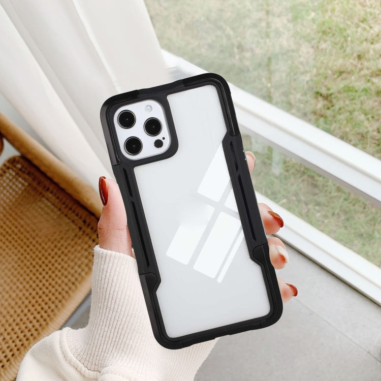 For iPhone 13 Pro Max TPU + PC + Acrylic 3 in 1 Shockproof Protective Case