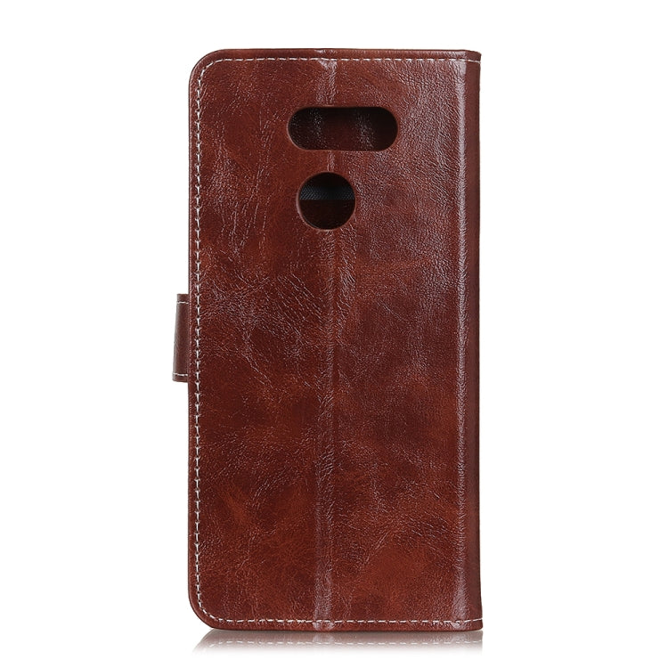 For LG K50S Retro Crazy Horse Texture Horizontal Flip Leather Case with Holder & Card Slots & Photo Frame & Wallet