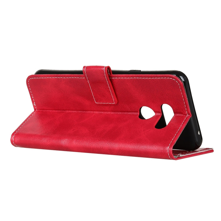 For LG K50S Retro Crazy Horse Texture Horizontal Flip Leather Case with Holder & Card Slots & Photo Frame & Wallet