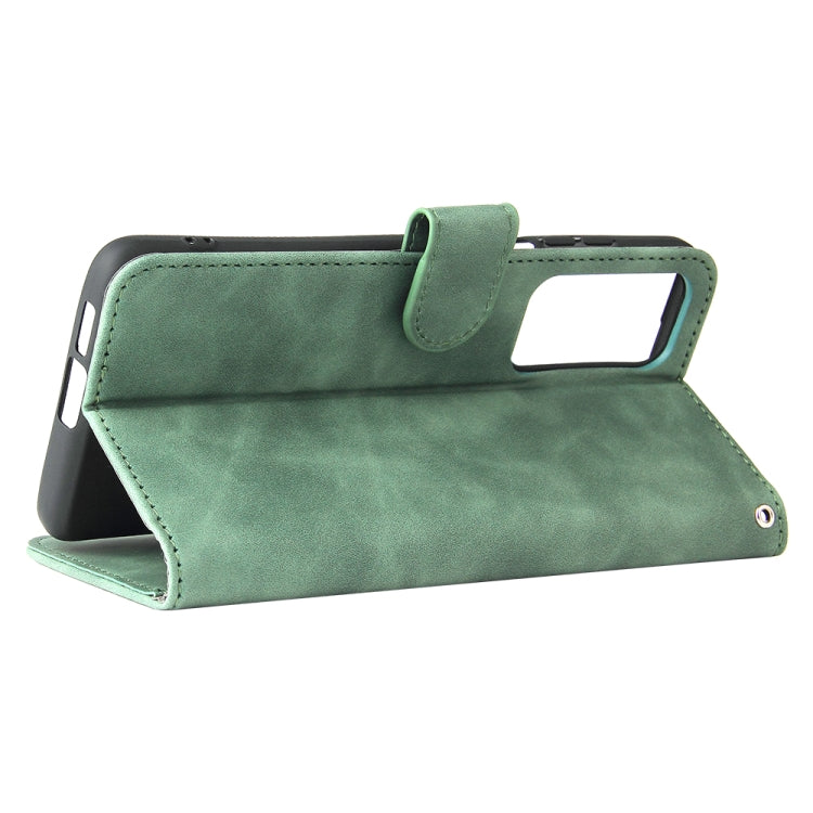 For Motorola Edge 20 Solid Color Skin Feel Magnetic Buckle Horizontal Flip Calf Texture PU Leather Case with Holder & Card Slots & Wallet