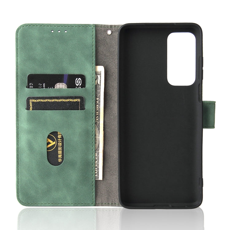 For Motorola Edge 20 Solid Color Skin Feel Magnetic Buckle Horizontal Flip Calf Texture PU Leather Case with Holder & Card Slots & Wallet