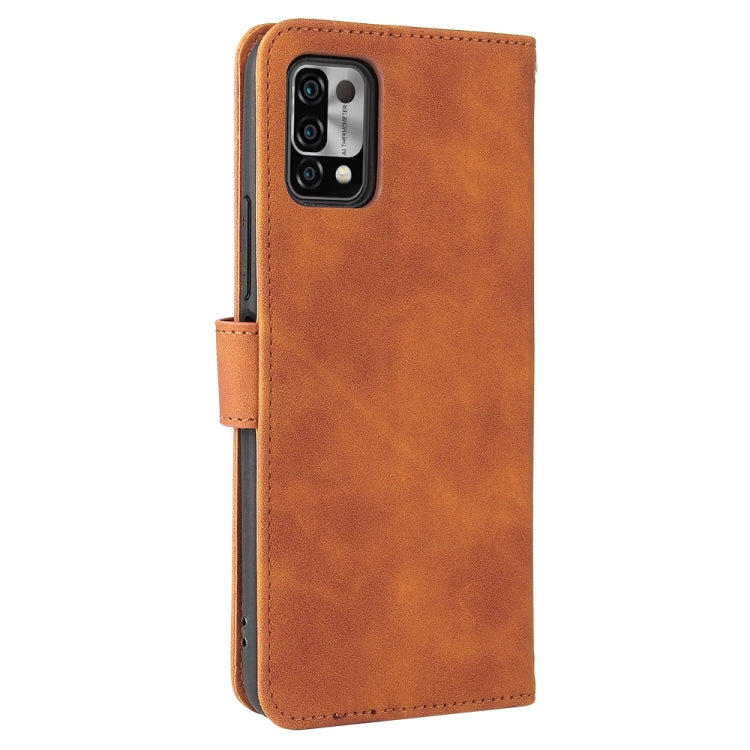 For Umidigi Power 5 Solid Color Skin Feel Magnetic Buckle Horizontal Flip Calf Texture PU Leather Case with Holder & Card Slots & Wallet