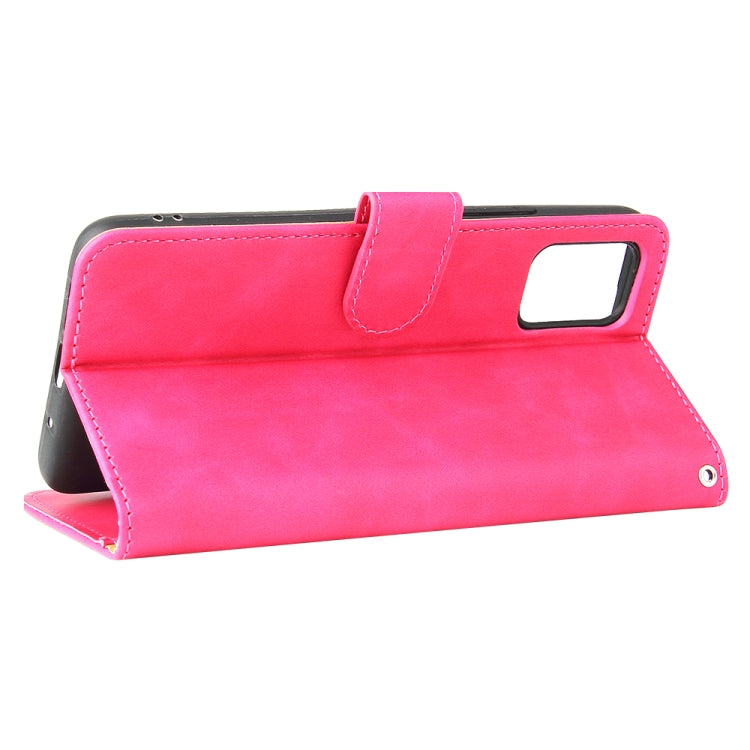 For Umidigi Power 5 Solid Color Skin Feel Magnetic Buckle Horizontal Flip Calf Texture PU Leather Case with Holder & Card Slots & Wallet
