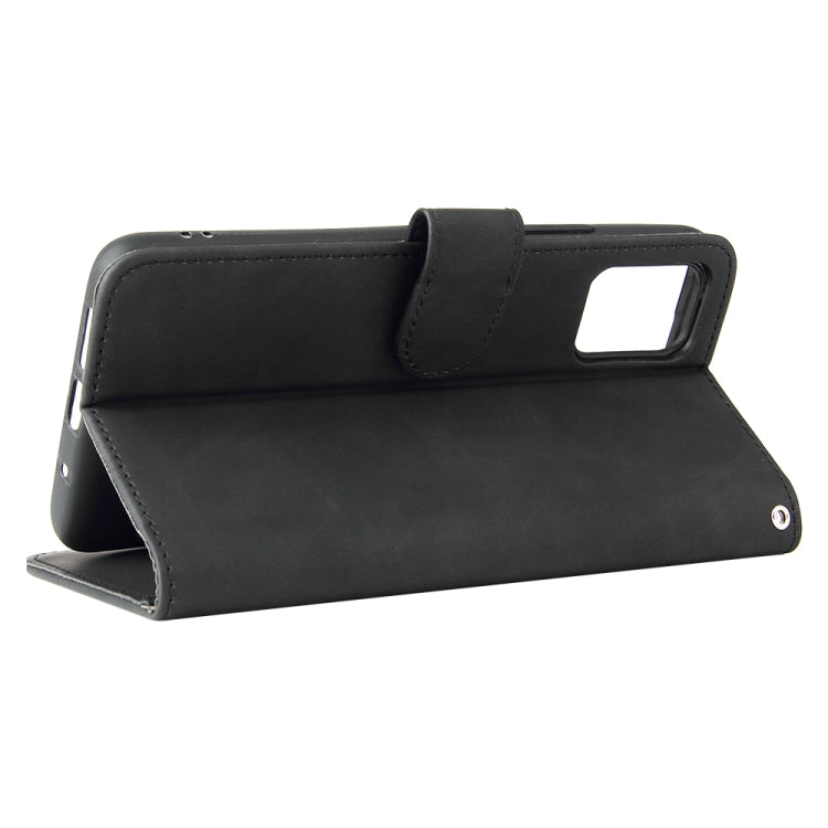 For Umidigi Power 5 Solid Color Skin Feel Magnetic Buckle Horizontal Flip Calf Texture PU Leather Case with Holder & Card Slots & Wallet