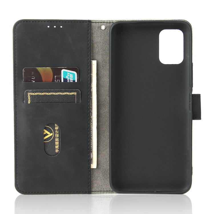 For Umidigi Power 5 Solid Color Skin Feel Magnetic Buckle Horizontal Flip Calf Texture PU Leather Case with Holder & Card Slots & Wallet