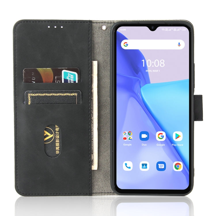 For Umidigi Power 5 Solid Color Skin Feel Magnetic Buckle Horizontal Flip Calf Texture PU Leather Case with Holder & Card Slots & Wallet