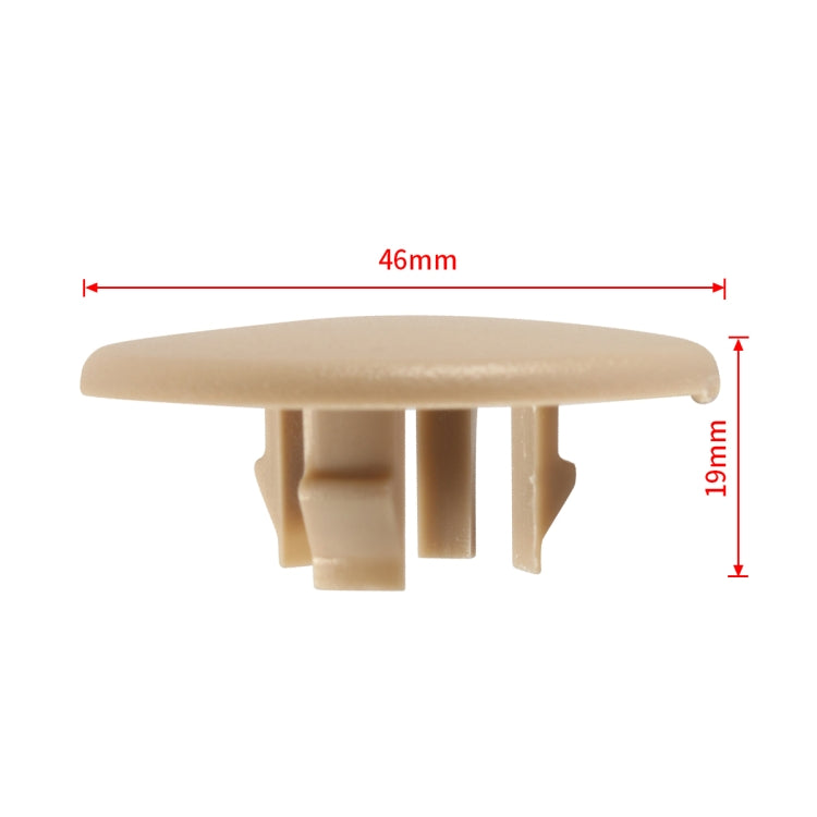 A6254-02 Beige 2 PCS Car Armrest Cover Buckle 15279689 for Chevrolet