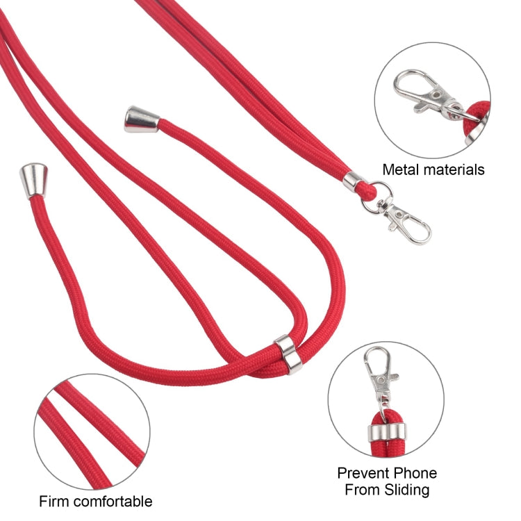 For Xiaomi Mi 10S Shockproof Honeycomb PC + TPU Case with Neck Lanyard