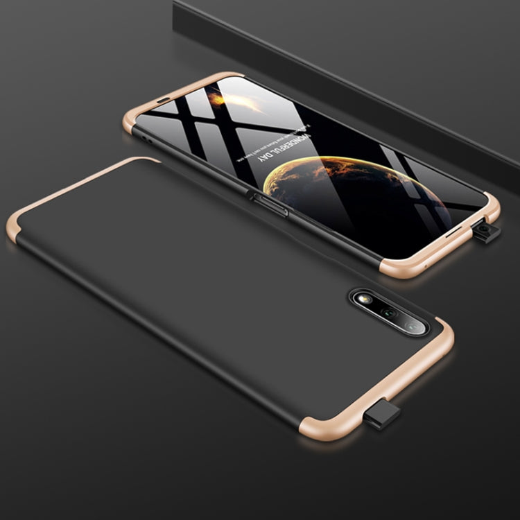 For Huawei Honor 9X GKK Three Stage Splicing Full Coverage PC Protective Case