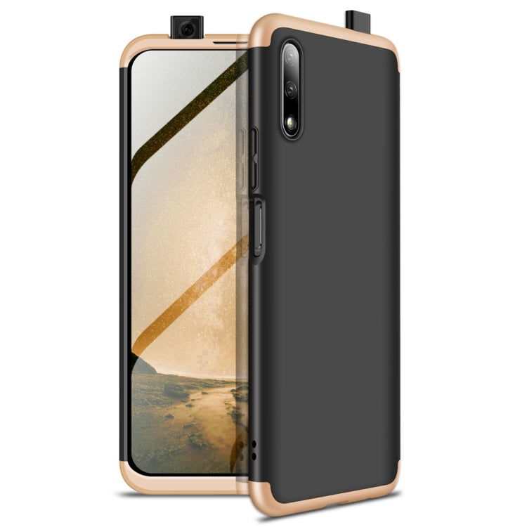 For Huawei Honor 9X GKK Three Stage Splicing Full Coverage PC Protective Case
