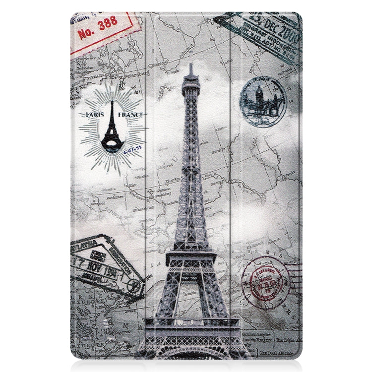 Custer Painted PU Leather Case with Sleep / Wake-up Function & 3-Fold Holder For Huawei MatePad 11 2021
