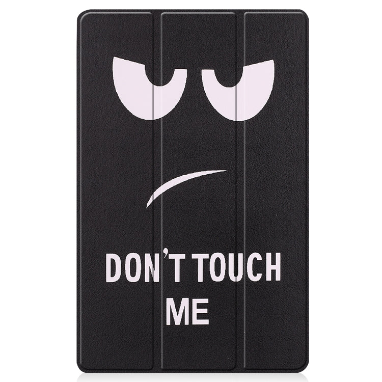 For Huawei MatePad Pro 12.6 2021 Custer Painted PU Leather Case with Sleep / Wake-up Function & 3-Fold Holder