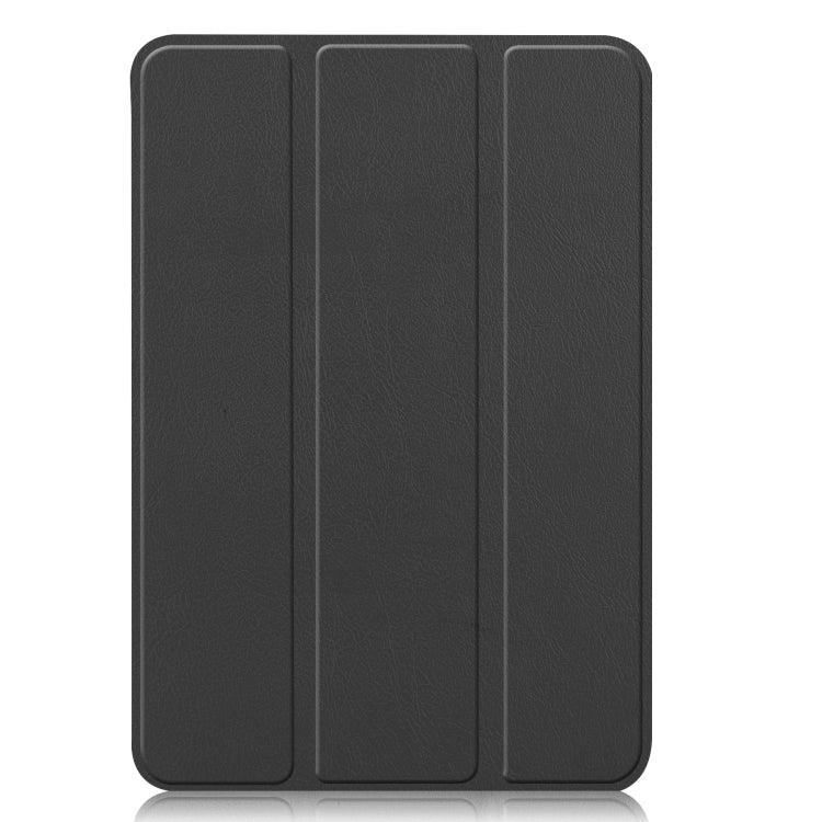 For iPad mini 6 Custer Texture Horizontal Flip Leather Tablet Case with Three-folding Holder & Sleep / Wake-up Function