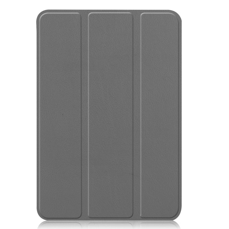 For iPad mini 6 Custer Texture Horizontal Flip Leather Tablet Case with Three-folding Holder & Sleep / Wake-up Function