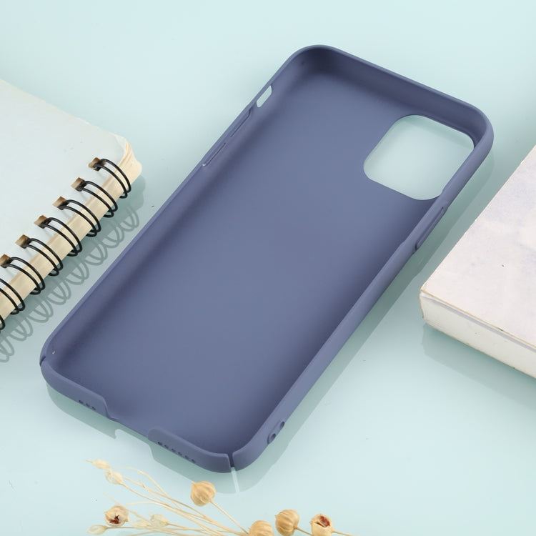 For iPhone 11 Solid Color Plastic Protective Case