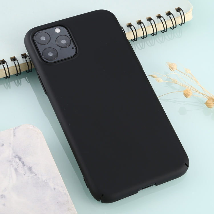 For iPhone 11 Pro Max Solid Color Plastic Protective Case